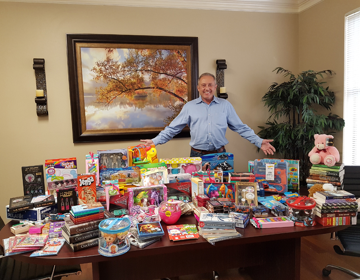 Dean Burnetti Law, Central Florida's Top-Rated Personal Injury Law Firm, Sponsored Successful Third Annual Christmas Toy Drive for Hospitalized Children